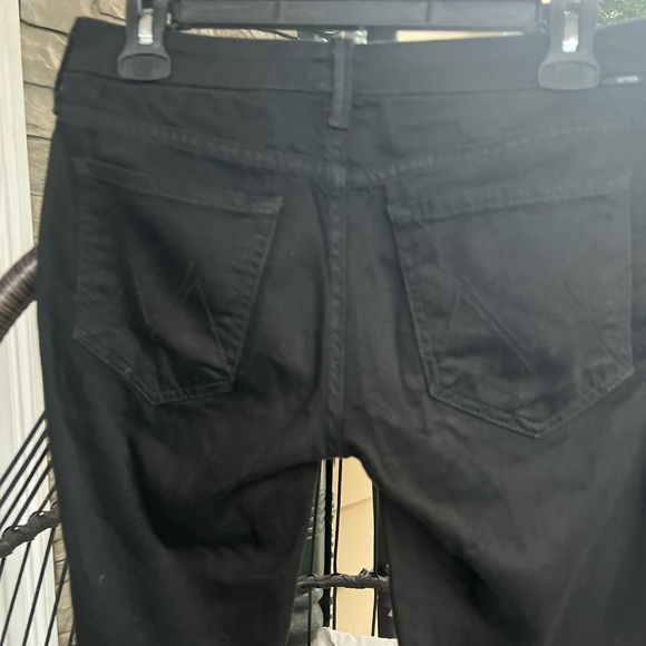 MOTHER THE LOOKER BLACK JEANS A MODEL SPY SIZE 27 - Picture 10 of 13
